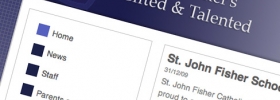 St John Fisher’s G & T site goes live